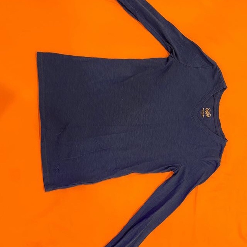 Justice Navy Blue Long Sleeve Shirt